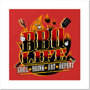 BBQ LIFE Posters and Art